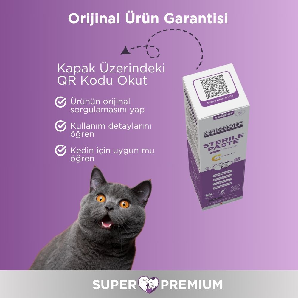 resimler/genel/Oprobiotic Sterilised Süper Premium Malt ve Vitamin Macun 100gr (KISIR KEDİ MALT & VİTAMİN)