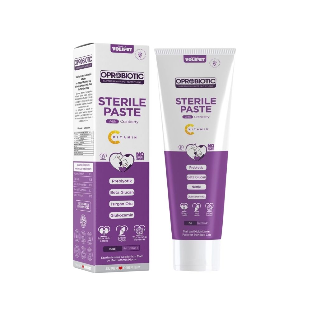 resimler/genel/Oprobiotic Sterilised Süper Premium Malt ve Vitamin Macun 100gr (KISIR KEDİ MALT & VİTAMİN)